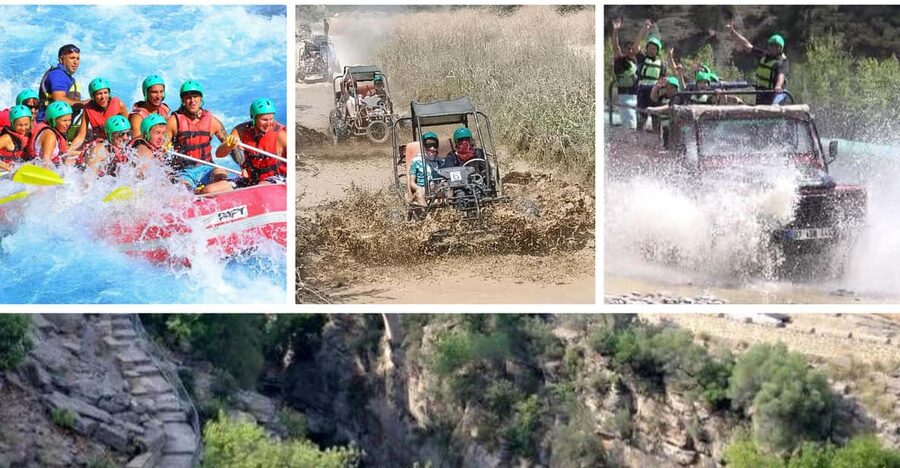 Antalya: Rafting Jeep Buggy&Quad Safari zipline canyon visit - Zipline Over the Canyon: The Wind-Rush Finale