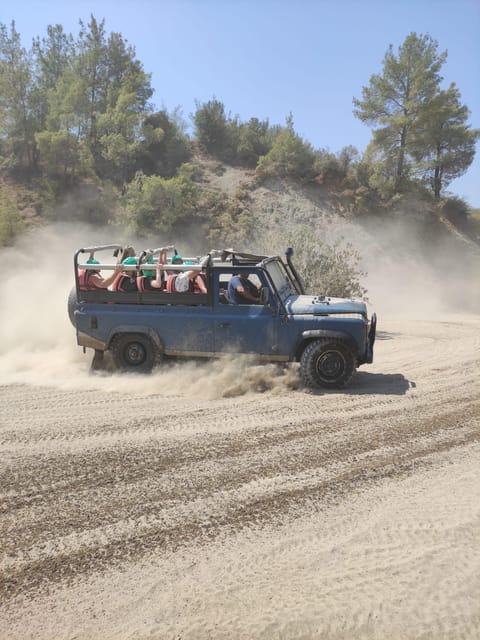 Antalya: Rafting Jeep Buggy&Quad Safari zipline canyon visit - Lunch, Snacks, and Staying Comfortable for 8–10 Hours