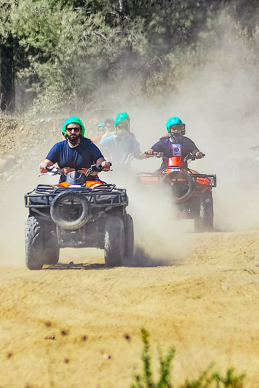 Antalya: Ziplining, Rafting, Jeep Tour & Quad Safari w/Lunch - Your start: Tornado Rafting, an ancient bridge, and a fast-moving schedule