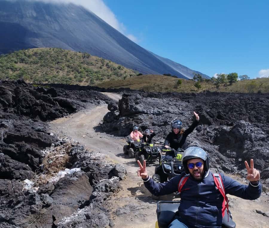 Antigua: Pacaya Volcano ATV Tour - ATV Riding on Volcanic Sand and Lava Fields (The Part You Came For)