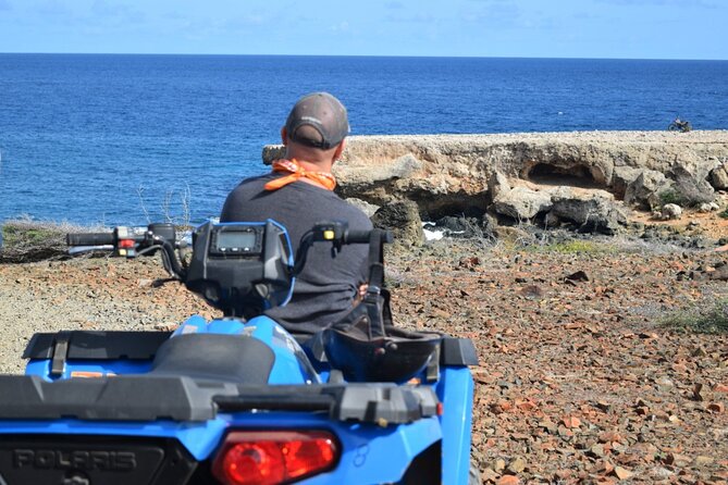Aruba Off-Road ATV Tour with Cave Pool Swim - Stop 1: Natural Bridge for quick photos and a quick story