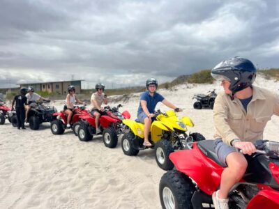 Atlantis Dunes: The best ATV- Quad Bike tour with PHOTOSHOOT - Getting started at the permit office with Twin Venture