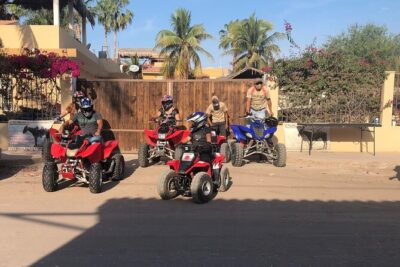 ATV Adventure in Loreto with Guide - Getting ready: gear, helmet fit, and the safety briefing