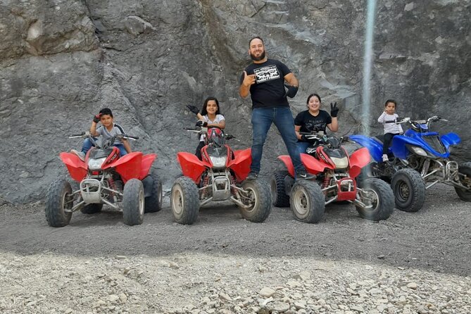 ATV Adventure in Loreto with Guide - Up the arroyo on the off-road Baja 1000 course