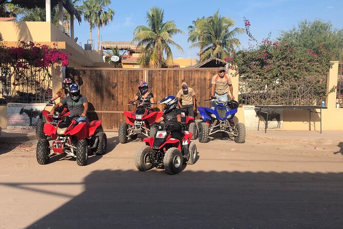 ATV Adventure in Loreto with Guide - Getting ready: gear, helmet fit, and the safety briefing