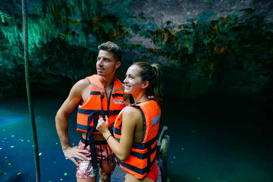 ATV Adventure to Jade Cavern Double - Nature Stops and Wildlife: Orchids, Palms, and Bats