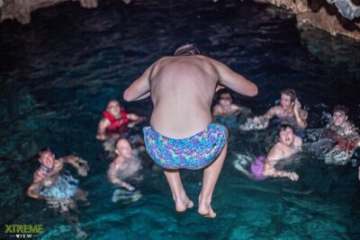 ATV Adventure to Water taino Cave and Macao Beach in Punta Cana - Los Hoyos del Salado cenote: that 25-foot cave moment