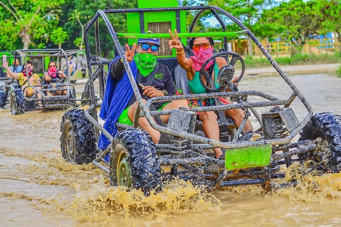ATV and Buggy Excursion 4x4 in Punta Cana - Riding the Countryside Toward Los Hoyos del Salado
