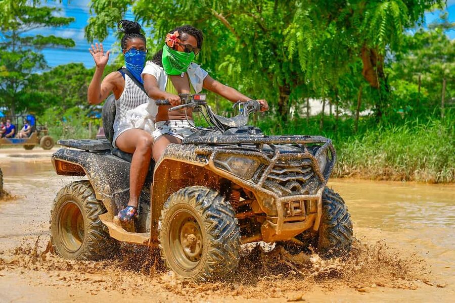 ATV and Buggy Excursion 4x4 in Punta Cana with Water Cave - The Trails Part: Dust, Mud, and Why You Should Dress for It