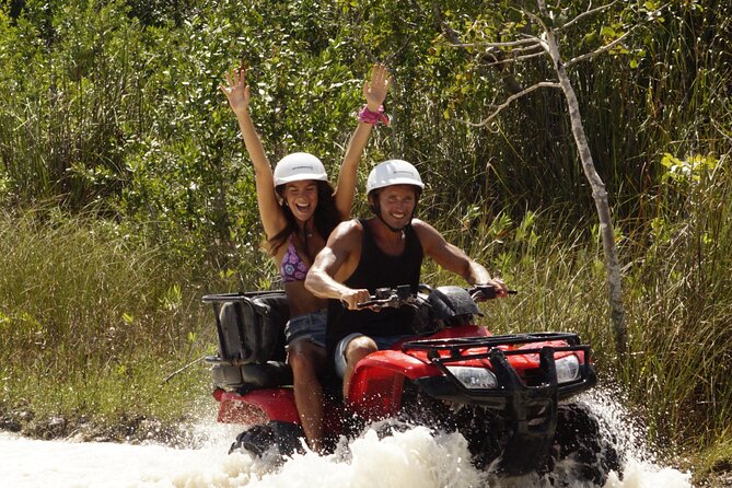 ATV and Clear Boat Ride Full Experience in Cozumel - Playa Uvas beach club: lunch, pools, and your reset button