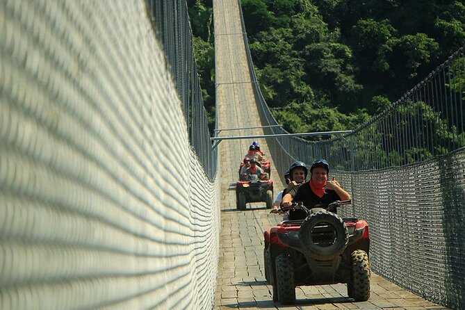 ATV and RZR Jorullo Bridge Experience in Puerto Vallarta - Crossing Jorullo Bridge: The Scary-Pretty Moment