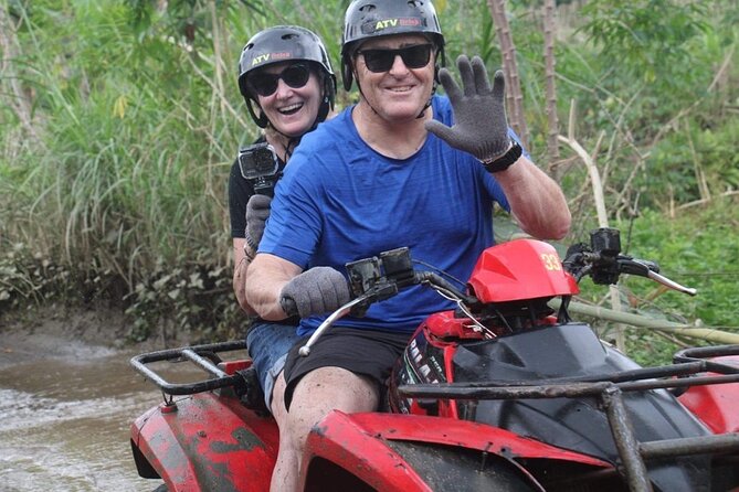 ATV Bali (QuadBike) And White Water Rafting Adventure - ATV Quadbike: 90% Off-Road, Rice Fields, Rivers, and Mud You Earn
