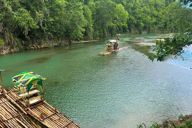 ATV, Bamboo Rafting, and Horseback Ride Tour From Montego Bay - Stop 4 at Scotchies Drax Hall: a real Jamaican food finish