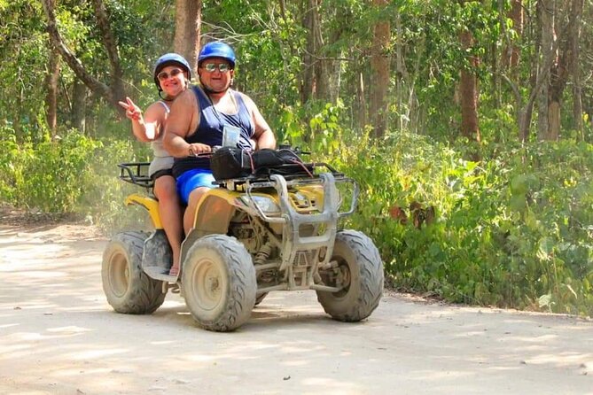 ATV Cenote and Zipline Sacred Jungle Expedition - Three thrills for $99 in Tulum
