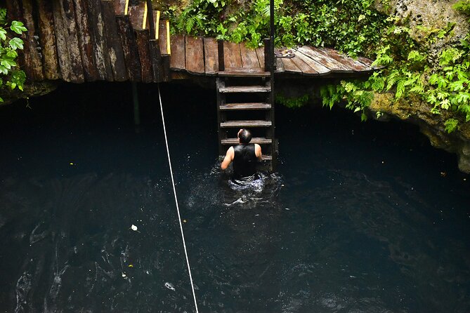 ATV Combo Horseback Riding, ATV, Ziplines, Cenote and Lunch - Zipline Circuit First: Flying Through the Trees