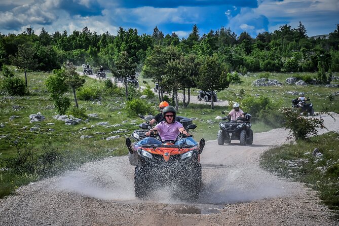 ATV Dinara Mountain tour with picnic - Getting started in Split or Rumin: pickup and first impressions