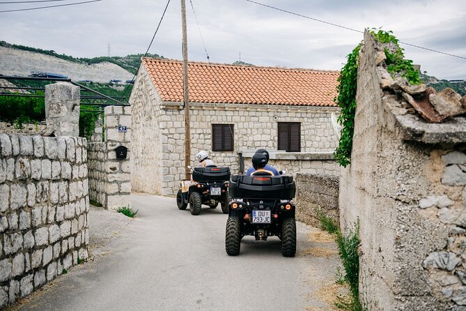 ATV Dubrovnik Safari Tour - The off-road right turn: when the quad feels like a small tractor