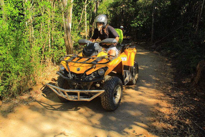 ATV Extreme and Snorkel Adventure from the Riviera Maya - 7:30 am pickup, air-conditioned minivan, and a max of 12