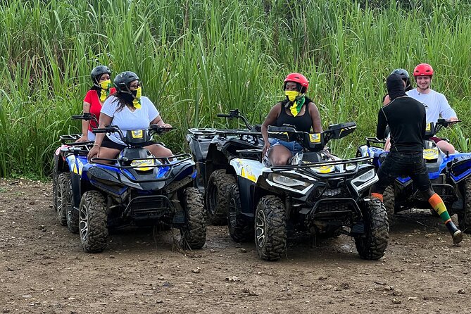 ATV Jungle Ride, Zipline and Ricks Cafe from Montego Bay - Montego Bay jungle stop: sugarcane vibes, muddy trails, and your first adrenaline hit