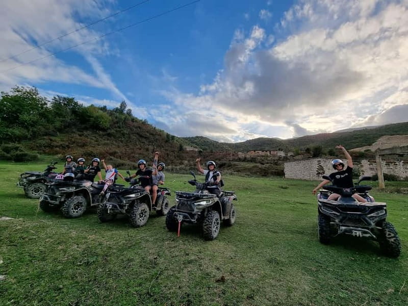 Atv Quad Adventure Berat - Lake of Gjoroven break: short pause, big payoff