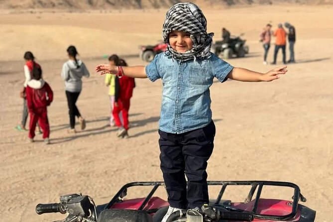 ATV Quad, Bedouin Tent with Tea Sharm El Sheikh - Entering the desert with air-conditioned comfort from Sharm