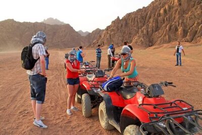 ATV Quad, Bedouin Tent with Tea Sharm El Sheikh - The quad ride itself: dunes, guided rhythm, and cave stops