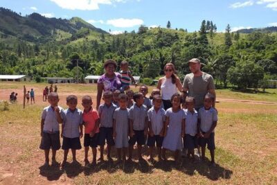 ATV Quad Bike Adventure Tour to Remote Village and School (Departs Nadi) - Nausori Highlands: mud puddles, cane fields, and a plateau snack