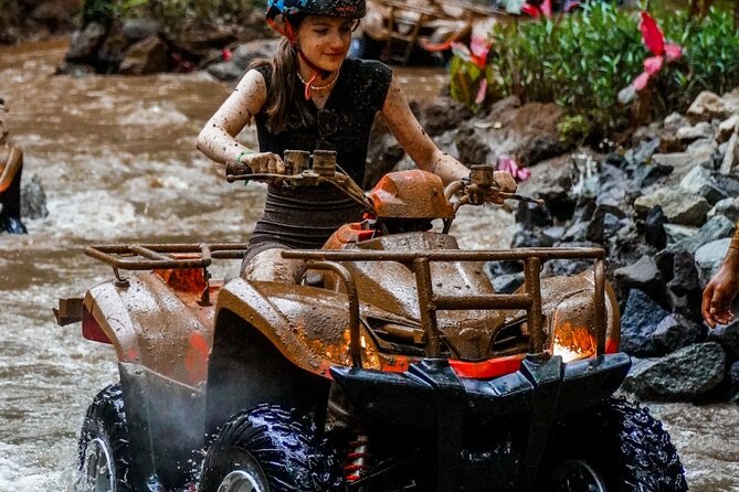 ATV Quad Bike Bali with Gorilla Cave & Lunch at Cretya Sunset - ATV pickup and the run-up to Alasan Adventures