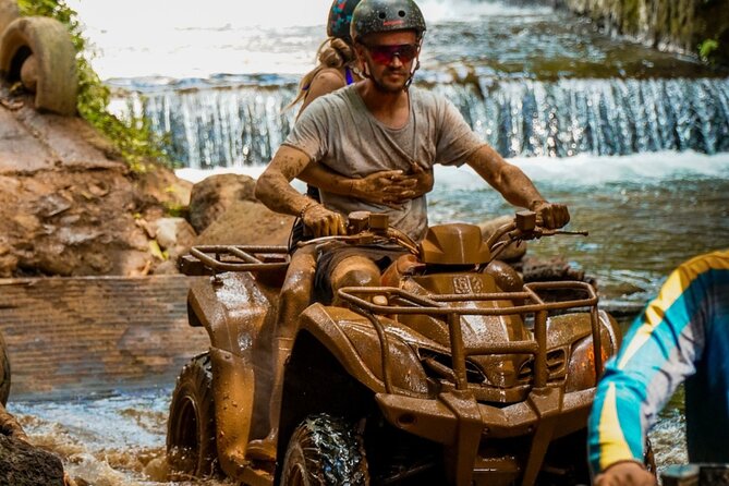 ATV Quad Bike Bali with Gorilla Cave & Lunch at Cretya Sunset - Hidden waterfall stretch and countryside switches