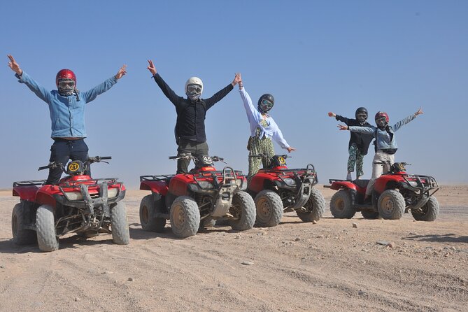 ATV Quad Bike Buggy Car and Dinner Family Safari - Hurghada - The Quad Bike Ride: Dunes, Dust, and a Guided Pace