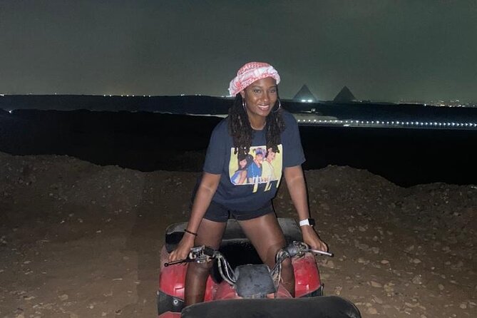 ATV Quad Bike Ride At GIZA Pyramids & BBQ Dinner. - Getting to the desert: hotel pickup and private A/C comfort