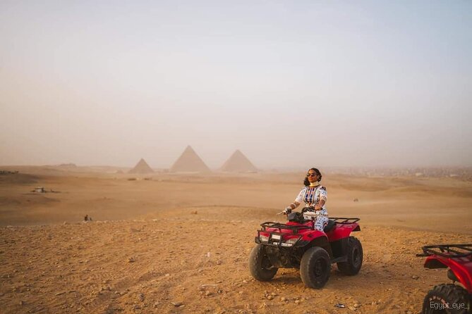 ATV Quad Bike Ride At GIZA Pyramids & BBQ Dinner. - The quad bike ride: thrill, views, and real desert time