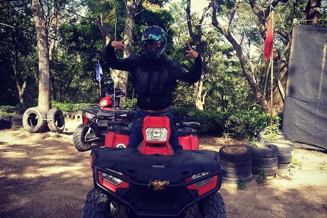 ATV QUAD BIke Riding 3 Kms Sportsman 570 - The small friction points: weather, food expectations, and ride comfort
