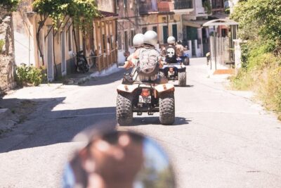 ATV Quad Guided Sightseeing/ Exploring Tour@The Pink Palace Corfu - Stop 1: The Pink Palace Beach Resort and your warm-up before the route