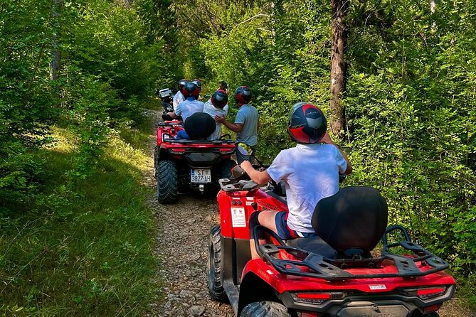 ATV Quad Tour from Split with Swimming and Waterfalls - The ATV riding itself: gear, safety, and first-time comfort