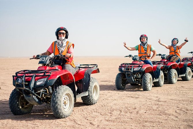 ATV Ride at the Desert of Giza Pyramids - Transfers, Water, And Small Comforts That Matter
