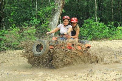 ATV Tour from Cancun and Puerto Morelos with Ziplines and Cenote. - Zipline circuit and hanging bridges: the payoff if you like speed