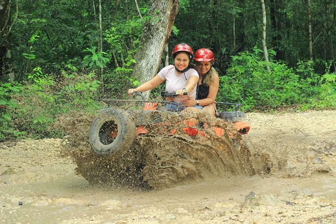 ATV Tour from Cancun and Puerto Morelos with Ziplines and Cenote. - Zipline circuit and hanging bridges: the payoff if you like speed