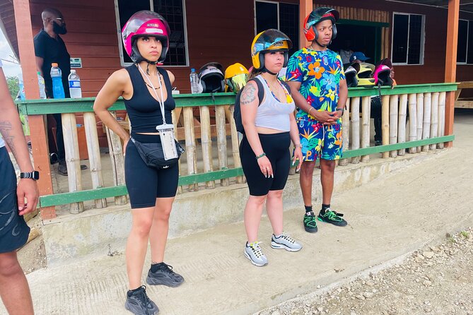 ATV Tour, Limestone Bamboo Rafting and Transportation - Captain Bones’ River Lesson (and the Bamboo Straw Moment)