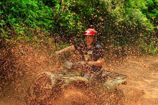ATV Tour with Cenote swim, Ziplines, Transportation and Lunch Included - ATV, Cenote, and Ziplines: The core experience