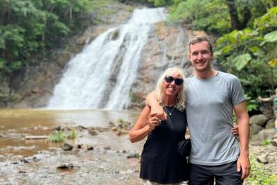ATV Waterfall & Organic Coffee Farm with Lunch - Waterfall time: swimming fun plus a reality check on the footing