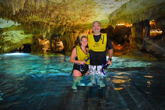 ATV Xtreme and Zipline Tour from Cancun - Cenote Stop: Chilling Off in a Limestone Cave System