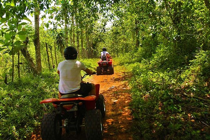 ATV + Zipline + Waterfall + Rainforest Lunch COMBO - Key highlights you’ll feel right away