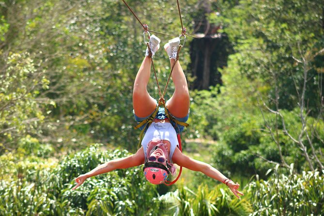 ATV, Ziplines & Cenote. Lunch & Tequila Tasting Included - Zipline and Hanging Bridges: A Forest Canopy View With a Safety-First Feel