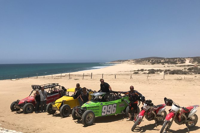 Baja Off-Road Adventure on Off-Road Motorcycle or Buggy - What It Feels Like on the Trail (Race Car or Dirt Bike)