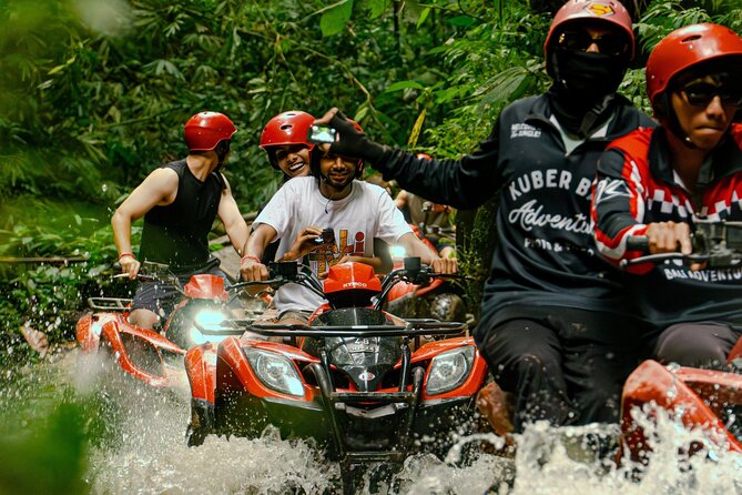 BALI ATV Kuber Through Historic Tunnel and Scenic Waterfalls - Lunch Included: The Egg Sandwich Break That Helps You Enjoy the Rest of the Day
