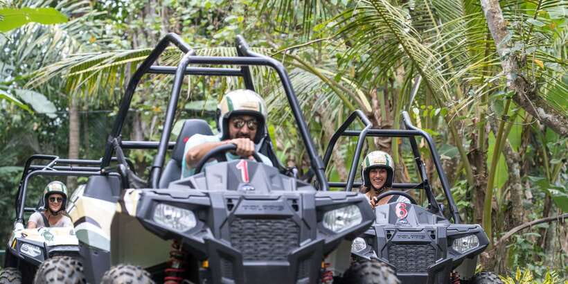 Bali: ATV Mason Jungle Buggy Adventure with Lunch & Transfer - Pool-Time Lunch with Rice-Paddy Views