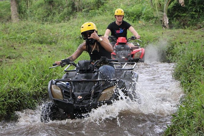Bali ATV Quad Bike Adventures - The 1.5-Hour ATV Route Through Rice, Puddles, and Tunnels