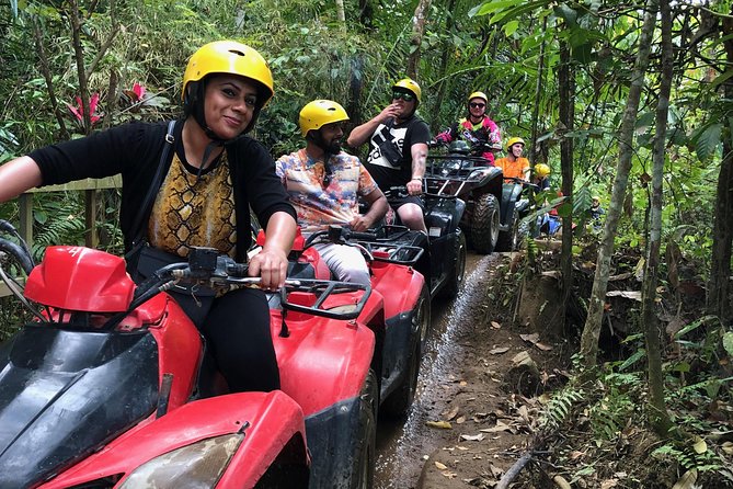 Bali Atv Quad Bike Through Tunnel and Waterfall - Lunch After the Dirt: Indonesian or International Fare
