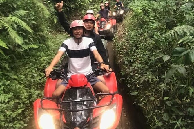 Bali ATV Quad Bike Through Tunnel, Waterfall, White Water Rafting - Bali in One Day: Ayung River Rapids and ATV Tunnels